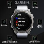 Wearable4U - Garmin Epix Pro Gen 2 Sapphire: Titanium 47 mm Smartwatch|AMOLED Up to 16 Days Battery Life, Multisport & Outdoor GPS Watch w/Flashlights & Gift Bundle - Image 4