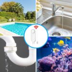 Lancoon WiFi Water Leak Detector with App Alerts Adjustable 100dB Alarm Smart Home Device with 6.5 Feet Detection Line for Basement Bathroom Pool Aquarium - Image 7