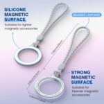 Magnetic Phone Grip Storage, Anti-Lost for MagSafe Pop Socket, Ring Holder and Accessories (Grip Not Included) - Image 3