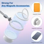 Magnetic Phone Grip Storage, Anti-Lost for MagSafe Pop Socket, Ring Holder and Accessories (Grip Not Included) - Image 5