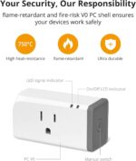 SONOFF Zigbee Smart Plug with ETL Certified, S31 Lite 15A Smart Outlet, Zigbee Repeater, Works with SmartThings and Amazon Echo Plus, Hub Needed for Amazon Alexa 5Pack - Image 3