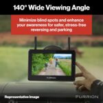 Furrion Vision S+ RV Backup Camera System – Sharkfin Wireless Camera, 1080p HD, 140° Wide-Angle, Infrared Night Vision, Motion Detection, Waterproof, Monitor Not Included – FCNFDTASF - Image 6