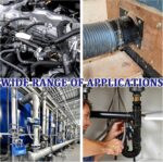 2PCS T Bolt Hose Clamp Adjustable 4"-4.25"(102-110mm),Hose Clamps Stainless Steel with Reinforcement Spring,Heavy Duty Hose Clamps Widely Used for Turbochargers,Hoses,Pipes (4"-4.25"(102-110mm)) - Image 8