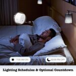 2PCS Smart Dimmer Plug, 2.4GHz WiFi 0-100% Dimmable Smart Plug, Plug in Lamp Dimmer Outlet for Dimmable LED Halogen Incandescent Bulbs, Tuya App Control, Alexa & Google Voice Control - Image 5