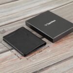 Minimalist RFID Wallet for Men and Women | Slim Bifold Credit Card Holder Wallet | Men's Business Card Case | Genuine Leather Front Pocket wallet with Gift Box - Image 7