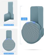 Maxonar Wall Mount, Ech0 P0p Wall Mount Speaker Holder No Screws and Drill Needed Cable Hidden Storage Compatible with Google Nest, Ech0 P0p- Green - Image 6