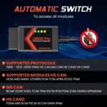 ELM327 OBD2 Adapter Compatible with F150 F250 and More, for MS/HS CAN Automatically Switch, OBDII Diagnostic Scanner via USB for Windows only - Image 3