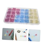200pcs Insulated Nylon Spade Connectors Kit Quick Disconnect Electrical Terminals for Efficient Wiring Assembly and Space Saving Cable Management - Image 10