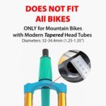 Elevation Lab TagVault™ AirTag Mountain Bike (2 Pack) - The Hidden AirTag Fork Mount | for Tapered Head Tubes | Anti-Theft, Ultra-Secure - Image 3