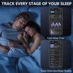 Smart Ring for Women Men - Fitness Ring with Sleep & Step Tracker | Waterproof Health Ring with Heart Rate Monitor, Compatible with iOS & Android, No App Subscription (Gold, 8) - Image 5