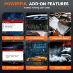 ANCEL FX3300 OBD2 Scanner, All System Scan Tool, WiFi Update Car Scanner Diagnostic Tool, Check Engine Code Reader, Diagnostic Scanner for Cars - Image 5