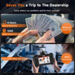 ANCEL FX3300 OBD2 Scanner, All System Scan Tool, WiFi Update Car Scanner Diagnostic Tool, Check Engine Code Reader, Diagnostic Scanner for Cars - Image 9