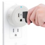 Smart Plug, Wi-Fi Outlet Compatible with Alexa, Google Home & IFTTT, Remote Control & Timer Function, No Hub Required, 2.4GHz WiFi Only - Image 3