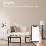 Smart Plug, Wi-Fi Outlet Compatible with Alexa, Google Home & IFTTT, Remote Control & Timer Function, No Hub Required, 2.4GHz WiFi Only - Image 6