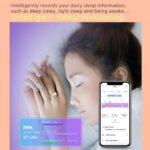 Smart Ring Health Tracker for Women Men, Fitness/Sleep/Stress/HR Tracker, Fitness Tracker with Steps, Distance & Calorie Count, iOS & Android Compatible, IP68 Waterproof (#10) - Image 5