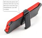 WallSkiN 2 Pack Replacement Belt Clip Holster for Samsung Galaxy S10e OtterBox Defender Series Case | Clip for Belt Holder (Case Not Included) - Image 5