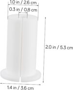 POPETPOP 2pcs Cable Hole Grommets Silicone Wall Feed Through Sealers for Cable Management Easy Installation Durable Wall Cover for Home Theater Office Use - Image 3