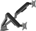 Deep Space Gray Aluminum Alloy Dual-Screen Monitor Stand Double-arm Computer Stand Lifting Base Screen Rotation - Image 3