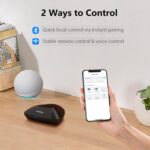 Broadlink RM MAX Smart Home Hub, Wi-Fi & BLE Universal Remote for IR/RF Devices, Compatible with Alexa & Google Home, Easy Setup, RF Hub for TV, AC, Blinds - Image 3