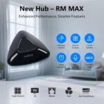Broadlink RM MAX Smart Home Hub, Wi-Fi & BLE Universal Remote for IR/RF Devices, Compatible with Alexa & Google Home, Easy Setup, RF Hub for TV, AC, Blinds - Image 4