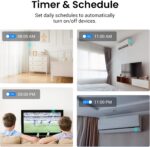 Broadlink RM MAX Smart Home Hub, Wi-Fi & BLE Universal Remote for IR/RF Devices, Compatible with Alexa & Google Home, Easy Setup, RF Hub for TV, AC, Blinds - Image 5