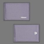 Microfiber Waterproof RFID Slim Bifold Wallet for Men - Minimalist Front Pocket Card Holder Holds up to 10 Cards and Cash, Grey - Image 8