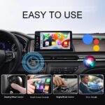 Mini Android Auto Wireless Adapter - 2 in 1 Micro Wireless CarPlay Adapter, Plug & Play for Factory Wired CarPlay, iOS 10+ & Cars 2016+ - Image 5