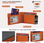 Men's Wallet slim wallet Carbon Fiber Bi-Fold Wallet - RFID Blocking Ultra Thin Card Holder (Holds 10+ Cards) Business & Travel Essential (Perfect Day Gift) - Image 4