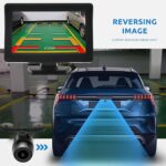 Backup Camera with Monitor Back up Camera System for Car Truck Reverse Camera Plug and Play Waterproof Rear View with 4.3’’ Monitor Safe Parking with 23-feet Power Cable - Image 4