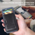 Wallets for Men,Slim Detachable Dual use Leather Slots Credit Card Holder, RFID Blocking Smart Pop Up Card Wallet,Mans Wallet Blocking Bifold Front Pocket with Gift Box - Image 6