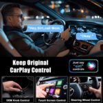 Wireless Carplay Adapter, Android Auto Wireless Adapter, 2025 Upgraded 2 in1 Converts Wired to Wireless Carplay Dongle Plug for iPhone/Android Auto, Stable and no Latency for Cars from 2017 - Image 7
