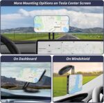 Magnetic Phone Holder for Car - Tesla Model 3/X/Y/S Accessories Mount - Magsafe Compatible with iPhone 12/13/14 and Samsung Cell Phones - Image 5