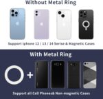 Magnetic Phone Holder for Car - Tesla Model 3/X/Y/S Accessories Mount - Magsafe Compatible with iPhone 12/13/14 and Samsung Cell Phones - Image 7