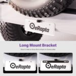 eRapta Reverse Camera 3.0 License Plate Backup Camera HD 149° Wide Rear View IP69K Waterproof IR Night Vision Easy Mount DIY Grid for Cars Trucks Pickups SUV RV Van Jeep ERT11 - Image 4