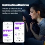 Smart Ring for Women Men, Fitness Tracker with Heart Rate/Blood Oxygen/Blood Pressure/Sleep/Pedometer Monitor, No Subscription Fee, IP68 Waterproof Health Rings for iOS & Android - Image 3