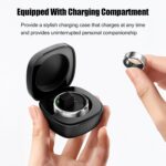 Smart Ring for Women Men, Fitness Tracker with Heart Rate/Blood Oxygen/Blood Pressure/Sleep/Pedometer Monitor, No Subscription Fee, IP68 Waterproof Health Rings for iOS & Android - Image 7