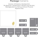 Silk Mild Anti-Glare Screen Protector Film Compatible with Google Nest Hub Max [Pack of 2] - Image 3