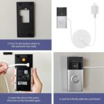 Bent Type-C Charging Cable for Ring Battery Doorbell(2024 Release) 16.4-Foot doorbell Charging Cable Sustainable Power Supply - Image 5