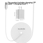 Bent Type-C Charging Cable for Ring Battery Doorbell(2024 Release) 16.4-Foot doorbell Charging Cable Sustainable Power Supply - Image 7