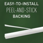Legrand Wiremold CMK50 Cordmate II 10 Foot 12 Piece Cord Cover Kit, Organizer for Wall, Holds Up to 3 Cords or Cables, White (1 Pack) - Image 6