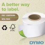 DYMO Authentic LW Mailing Address Labels for LabelWriter Label Printers, White, 1-1/8'' x 3-1/2'', 2 Rolls of 260 (30572) - Image 4