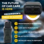 Mechiridion Bluetooth OBDII Scanner | ABS, SRS, CEL Instant Code Readers | Bluetooth Scan Tools for iPhone & Android | Wireless OBD2 Mechanic Scan Tool | Clear Check Engine Light Codes (1 Pack) - Image 4