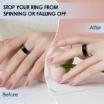 Ring Size Adjuster for Samsung Galaxy Ring, Invisible Ring Sizer Fit Loose Smart Ring Accessories - Image 4