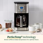 Cuisinart Coffee Maker, 14-Cup Glass Carafe, Fully Automatic for Brew Strength Control & 1-4 Cup Setting, Stainless Steel, DCC-3200P1 - Image 3