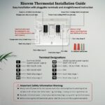 Programmable Thermostat for Home, 5-1-1 Day Programmable,Multi-Stage,2 Heat/2 Cool,Digital Energy-Saving Thermostat,Advanced Thermostat for Enhanced Home HVAC Systems，Blue Backlight - Image 4