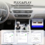 Wireless Carplay Adapter for iPhone, Mini Wireless Car Play Adapter, Includes USB-A to USB-C Dongle, Converts Wired to Wireless, Plug & Play Carplay Dongle for iPhone iOS 10 and Above - Image 4
