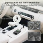 Wireless Carplay Adapter for iPhone, Mini Wireless Car Play Adapter, Includes USB-A to USB-C Dongle, Converts Wired to Wireless, Plug & Play Carplay Dongle for iPhone iOS 10 and Above - Image 7