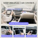 Wireless Carplay Adapter for iPhone, Mini Wireless Car Play Adapter, Includes USB-A to USB-C Dongle, Converts Wired to Wireless, Plug & Play Carplay Dongle for iPhone iOS 10 and Above - Image 8