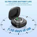 Smart Ring-Size First Before You Buy, No APP Subscription,7-10 Days of Use,Sleep & Activity Real-Time Monitor, Stress/Heart Rate/SPO₂ Tracker, Compatible with iOS and Android (Silver, 8) - Image 8