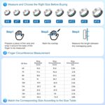 Smart Ring-Size First Before You Buy, No APP Subscription,7-10 Days of Use,Sleep & Activity Real-Time Monitor, Stress/Heart Rate/SPO₂ Tracker, Compatible with iOS and Android (Silver, 8) - Image 10